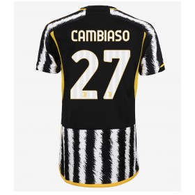 Juventus Andrea Cambiaso #27 Hemmakläder Dam 2023-24 Kortärmad